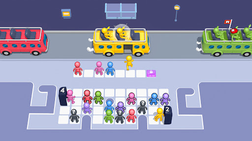 Crazy Bus Jam 3D Games ekran görüntüsü