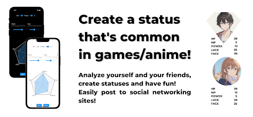 oyun gibi anime radar grafiği ekran görüntüsü