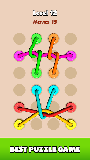 Color Tangled Rope 3D ekran görüntüsü