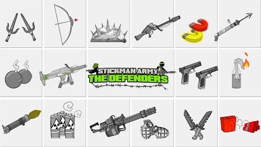 Stickman Army : The Defenders ekran görüntüsü