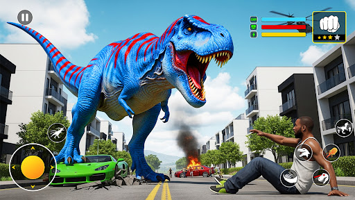 Dinosaur Fight Dino Game ekran görüntüsü