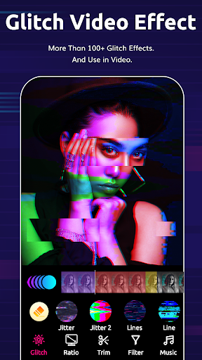 Glitch Video Effect & Editor ekran görüntüsü