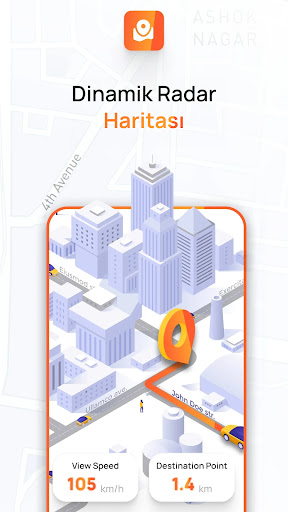 Radar, Hud, Harita, Hız Kamera ekran görüntüsü