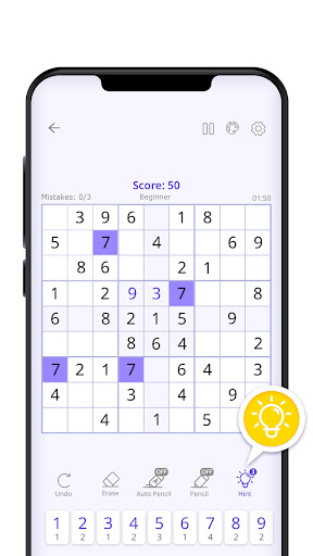 Sudoku - Klasik olanı ekran görüntüsü