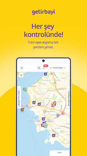 Getir Franchise Panel ekran görüntüsü