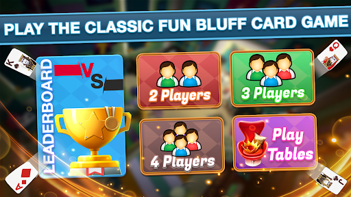 Bluff Card Game ekran görüntüsü