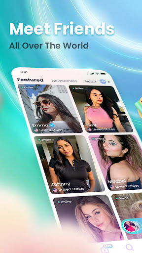 KissLive: Video Chat, Flirt ekran görüntüsü