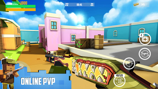 Block Gun 3D: FPS Shooter PvP ekran görüntüsü