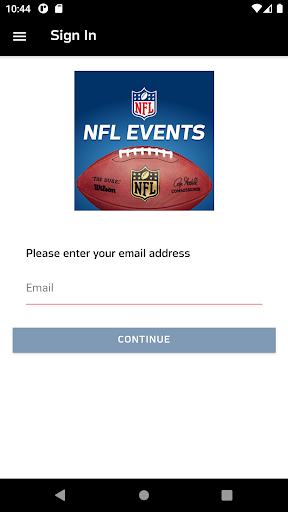 NFL Events ekran görüntüsü