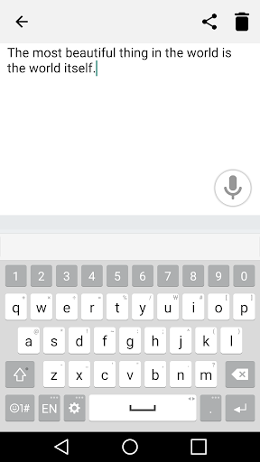 Speech to text ekran görüntüsü