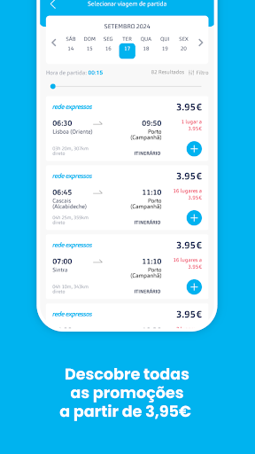 Rede Expressos ekran görüntüsü