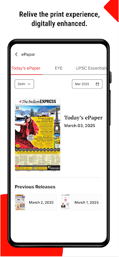 Indian Express: News & Epapers ekran görüntüsü