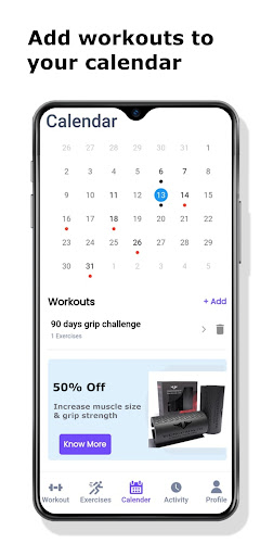 V-Strength: Gym Tracker & Log ekran görüntüsü