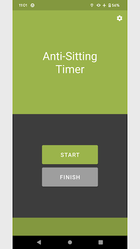 Anti-Sitting Timer ekran görüntüsü