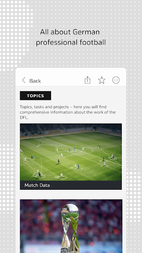 DFL App ekran görüntüsü