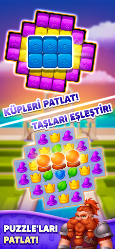 Rune Puzzle: Match 3 Kingdom ekran görüntüsü
