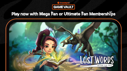Crunchyroll: Lost Words ekran görüntüsü