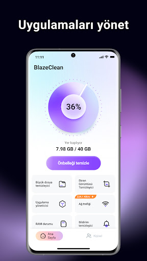 BlazeClean ekran görüntüsü