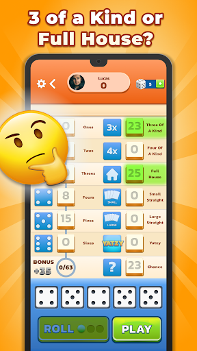 Yatzy - Fun Classic Dice Game ekran görüntüsü
