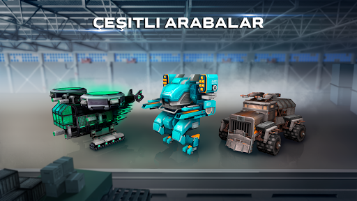 Blocky Cars Tank oyunları ekran görüntüsü