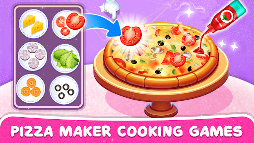 Unicorn Kitchen Set Cooking ekran görüntüsü