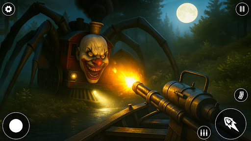 Scary Spider Train Adventure ekran görüntüsü