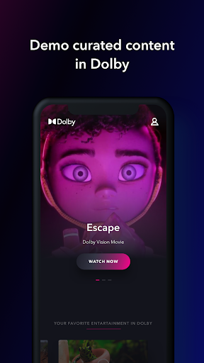 Dolby XP ekran görüntüsü