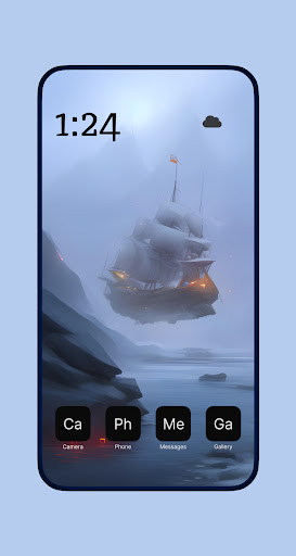 Letters - Minimalist Icon Pack ekran görüntüsü