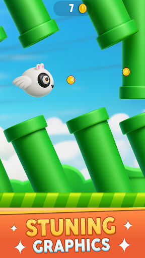 Flying Bird: Flap And Fly Game ekran görüntüsü