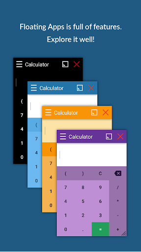 Floating Apps (multitasking) ekran görüntüsü