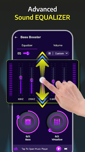 Bass, Sound & Volume Booster ekran görüntüsü