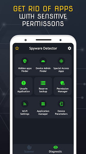 Anti Hack güvenlik uygulaması ekran görüntüsü