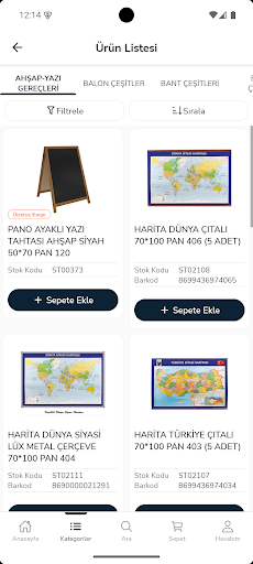 E DAĞITIM ekran görüntüsü