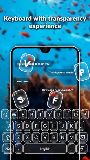 Transparent Keyboard ekran görüntüsü