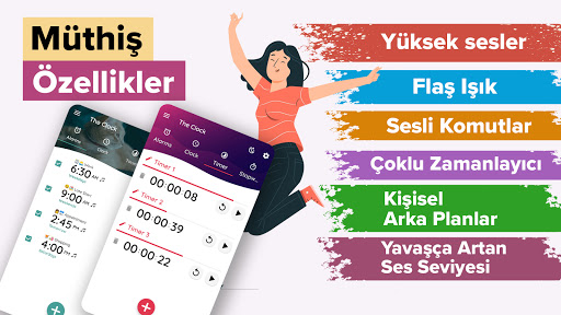 Saatim: Çalar Saat - Alarm ekran görüntüsü
