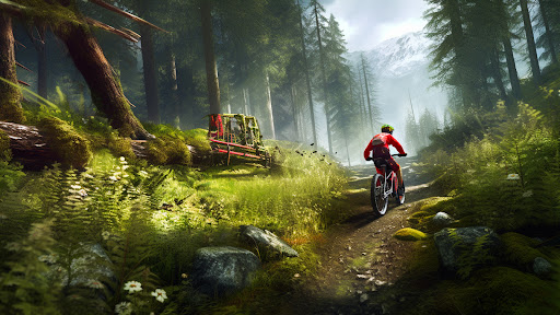 BMX Cycle Stunt Game-Bike Game ekran görüntüsü