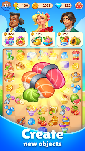 Happy Town: Merge Adventure ekran görüntüsü