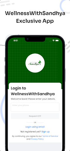 Wellnesswithsandhya ekran görüntüsü