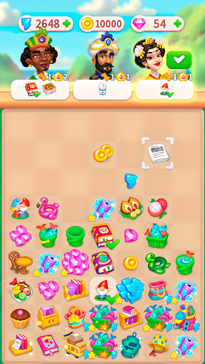 Secrets of Paradise Merge Game ekran görüntüsü