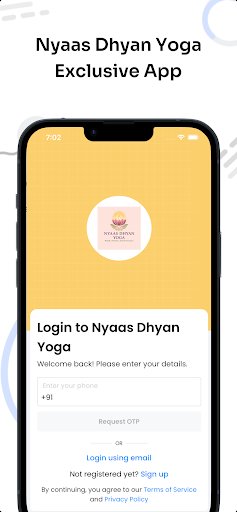 Nyaas Dhyan Yoga ekran görüntüsü
