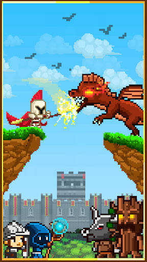 Clicker Knights Vs dragons ekran görüntüsü