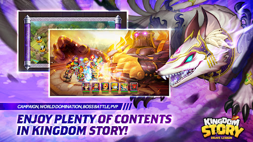 Kingdom Story: Brave Legion ekran görüntüsü