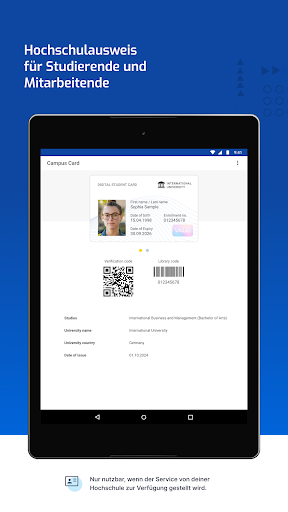 Digital Campus Card ekran görüntüsü