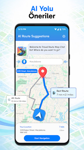 GPS Canlı Haritalar Navigasyon ekran görüntüsü