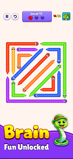 Snake Move : Puzzle Challenge ekran görüntüsü