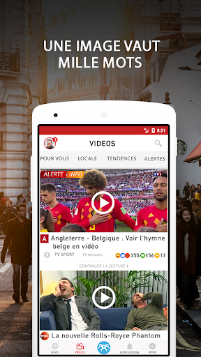 Alertes info Belgique ekran görüntüsü