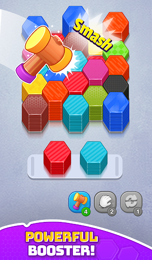 Hexa Sort 3d - Shuffle Blocks ekran görüntüsü
