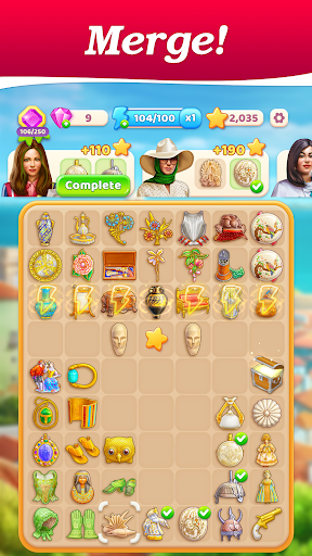 Merge Treasure Hunt ekran görüntüsü