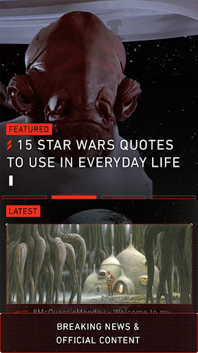 Star Wars ekran görüntüsü