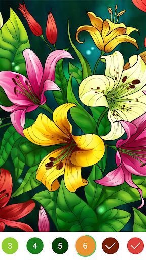 Coloring Book: Color by Number ekran görüntüsü